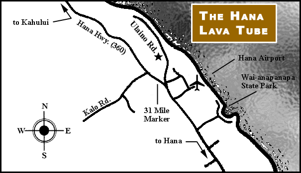 detailed map to Maui Cave Adventures